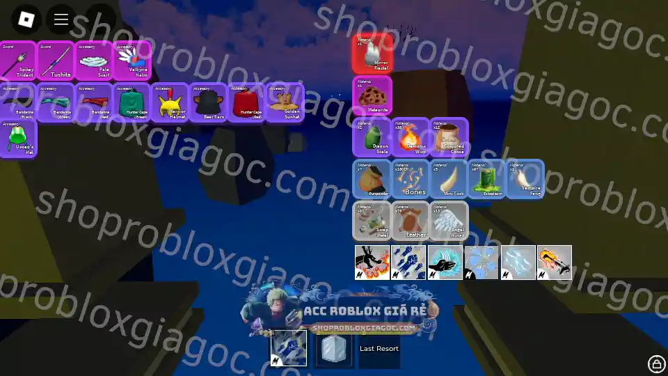 Acc Roblox MAX LEVEL Blox Fruits GOD HUMAN