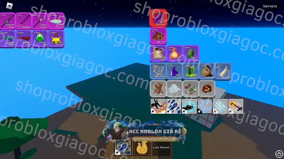 Acc Roblox MAX LEVEL Blox Fruits GOD HUMAN