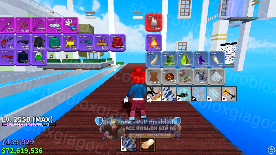 Acc Roblox Blox Fruits MAX LEVEL MOCHI V2