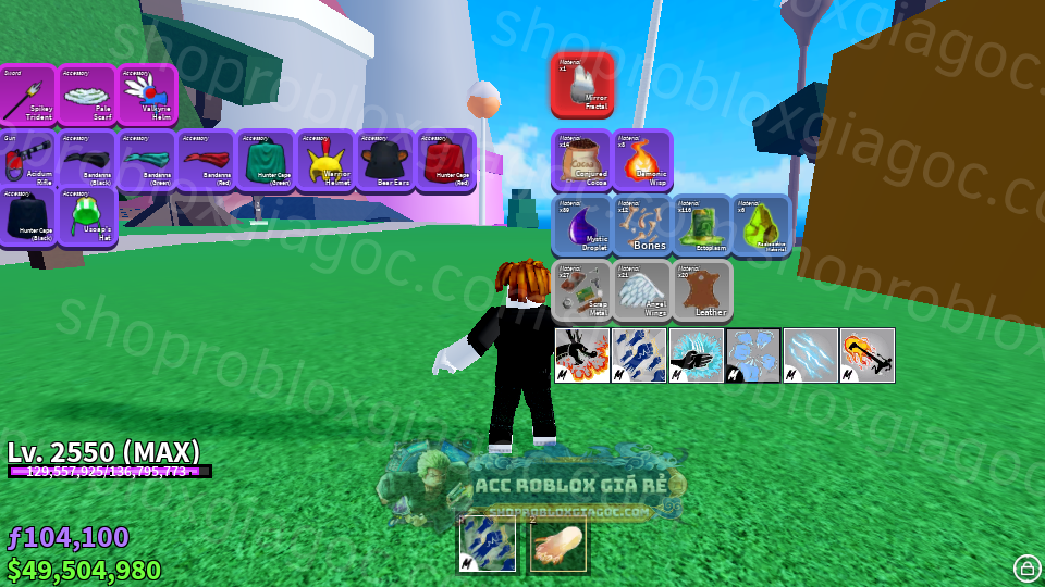 Acc Roblox Blox Fruits MAX LEVEL MOCHI V2